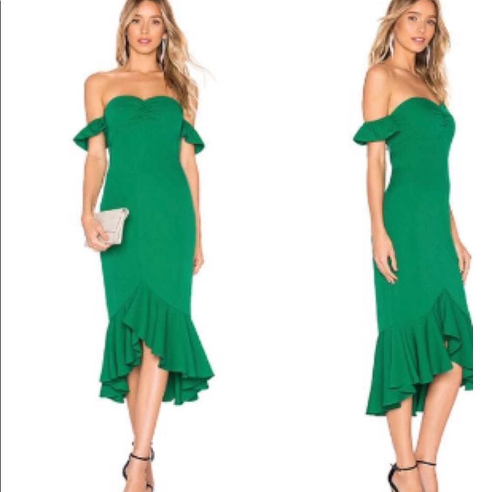 Lovers + Friends NWT Giulia Midi Dress